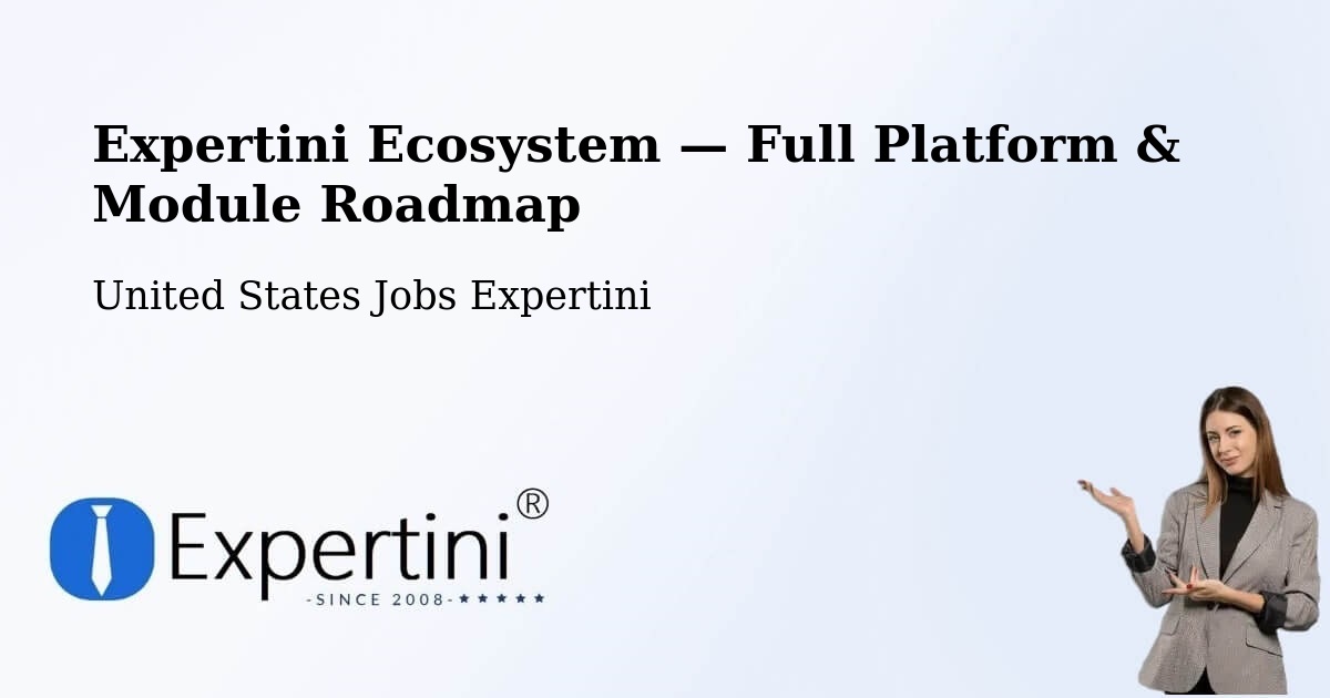 Expertini Ecosystem — Full Platform & Module Roadmap – Lawrence
