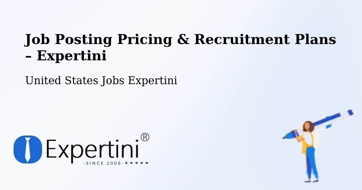 Job Posting Pricing & Recruitment Plans – Lawrence - Lawrence, United States Jobs Expertini
